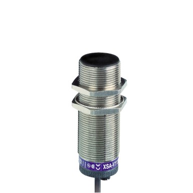 XSAV01801 - Inductive proximity sensors XS, Rotation monitoring, M30, Sn10mm, 6...150c/mn, 24...240VAC/DC, cable 2 m - Schneider Electric - Inductive proximity sensors XS, Rotation monitoring, M30, Sn10mm, 6...150c/mn, 24...240VAC/DC, cable 2 m - Schneider Electric - 0