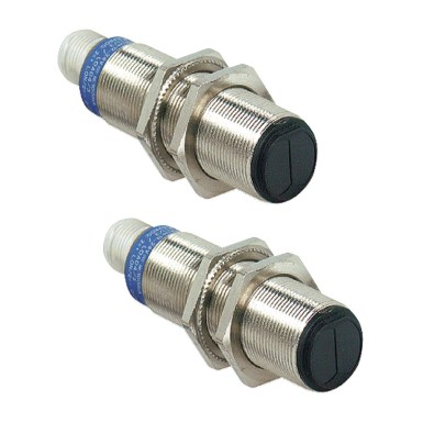 XU2N18NP341D - Photoelectric sensors XU, XU2, thru beam, Sn 15 m, 12...24 VDC, M12 - Schneider Electric - Photoelectric sensors XU, XU2, thru beam, Sn 15 m, 12...24 VDC, M12 - Schneider Electric - 0