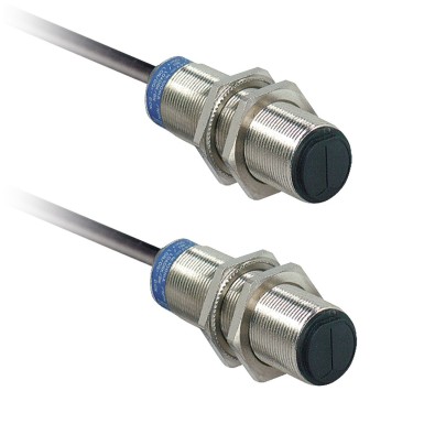 XU2N18PP341 - Photoelectric sensors XU, XU2, thru beam, Sn 15 m, 12...24 VDC, cable 2 m - Schneider Electric - Photoelectric sensors XU, XU2, thru beam, Sn 15 m, 12...24 VDC, cable 2 m - Schneider Electric - 0