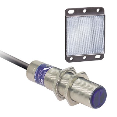 XU9M18MA230 - Photoelectric sensors XU, XU9, polarised, Sn 2 m, 24...240VAC/DC, cable 2 m - Schneider Electric - Photoelectric sensors XU, XU9, polarised, Sn 2 m, 24...240VAC/DC, cable 2 m - Schneider Electric - 0