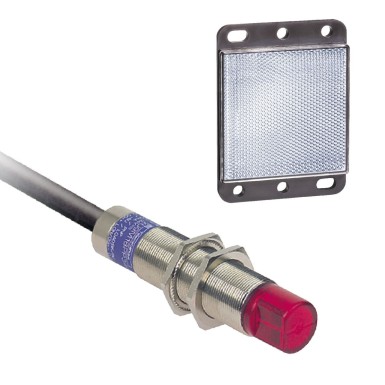 XU9M18MA230W - Photoelectric sensors XU, XU9, polarised, 90°, Sn 2 m, 24...240VAC/DC, cable 2 m - Schneider Electric - Photoelectric sensors XU, XU9, polarised, 90°, Sn 2 m, 24...240VAC/DC, cable 2 m - Schneider Electric - 0