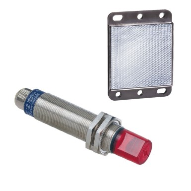 XU9N18NP341WD - Photoelectric sensors XU, XU9, polarised, 90°, Sn 2 m, 12...24 VDC, M12 - Schneider Electric - Photoelectric sensors XU, XU9, polarised, 90°, Sn 2 m, 12...24 VDC, M12 - Schneider Electric - 0