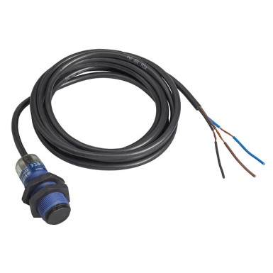 XUB1APANL2 - Telemecanique - Photoelectric sensors XU, XUB, reflex, Sn 4 m, 12...24 VDC, cable 2 m