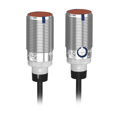 XUB2BNXNL2 - Telemecanique - Photoelectric sensors XU, Photo electric sensor, Cylindrical, Metal, Thru-beam, System, Smax 30m, NPN, Cable 2m