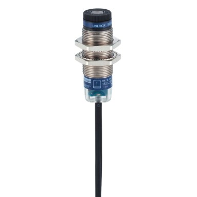 XUBLBKCNL2T - Photoelectric sensors XU, XUB, emitter, laser, 12...24 VDC, cable 2 m - Schneider Electric - Photoelectric sensors XU, XUB, emitter, laser, 12...24 VDC, cable 2 m - Schneider Electric - 0