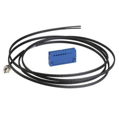 XUFN05321L3 - Telemecanique - Photoelectric sensors XU, plastic fibre optic for sensor, diffuse, general use, standard, 3 m, Sn70mm