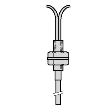 XUFN05331 - Photoelectric sensors XU, plastic fibre optic for sensor, diffuse, general use, extended, 2 m, Sn60mm - Schneider Electric - Photoelectric sensors XU, plastic fibre optic for sensor, diffuse, general use, extended, 2 m, Sn60mm - Schneider Electric - 0