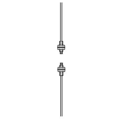 XUFN12301L10 - Photoelectric sensors XU, plastic fibre optic for sensor, thru beam, general use, std., 10 m, Sn200mm - Schneider Electric - Photoelectric sensors XU, plastic fibre optic for sensor, thru beam, general use, std., 10 m, Sn200mm - Schneider Electric - 0