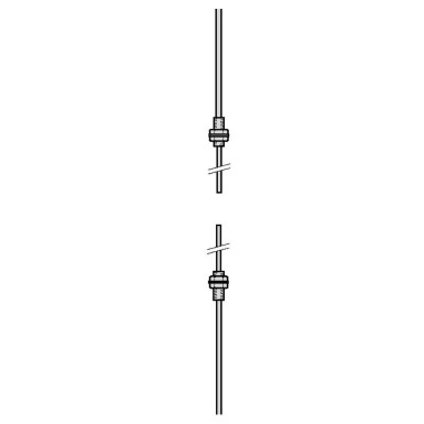 XUFN35311 - Photoelectric sensors XU, plastic fibre optic for sensor, thru beam, positioning, exten., 2 m, Sn30mm - Schneider Electric - Photoelectric sensors XU, plastic fibre optic for sensor, thru beam, positioning, exten., 2 m, Sn30mm - Schneider Electric - 0