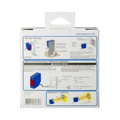 XUK1ARCNL2H61 - Photoelectric sensors XU, XUK, reflex, kit, Sn 7 m, 24...240VAC/DC, cable 2 m - Schneider Electric - Photoelectric sensors XU, XUK, reflex, kit, Sn 7 m, 24...240VAC/DC, cable 2 m - Schneider Electric - 1