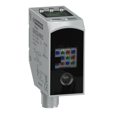 XUKCBSAYM12 - Telemecanique - Photoelectric sensors XUKC, Color, Short, Sn 60mm, IO-Link, Connector M12