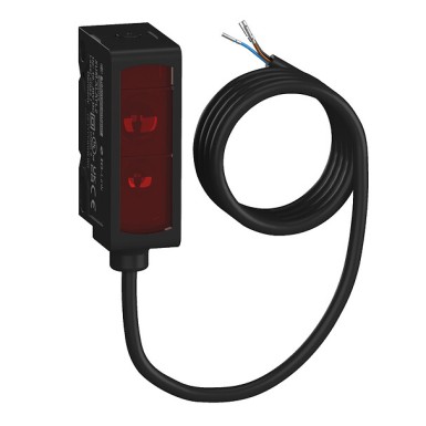 XUM8ALAYL2 - Telemecanique - Photoelectric sensors XUM8, BGS, Laser, Sn 150mm, IO-Link, Cable 2m