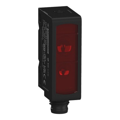 XUM9ALAYM8 - Telemecanique - Photoelectric sensors XUM9, Reflex, Laser, Sn 13000mm, IO-Link, Connector M8