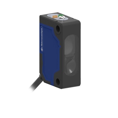 XUM9ANXBL2 - Telemecanique - Photoelectric sensors XU, photo electric sensor, miniature, polarised, Smax=8 m, NPN, cable 2 m