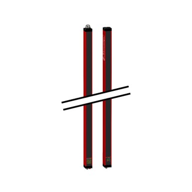 XUSL4MA40H106N - Safety light curtain type 4, Telemecanique Safety light curtains XUSL - Telemecanique - Safety light curtain type 4, Telemecanique Safety light curtains XUSL, integrated muting hardware/soft config T4 R40 H106cm D4 12 m - Telemecanique - 0