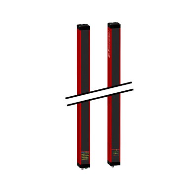 XUSL4MB30H121N - Safety light curtain type 4, Telemecanique Safety light curtains XUSL - Telemecanique - Safety light curtain type 4, Telemecanique Safety light curtains XUSL, integrated muting hardware config T4 R30 H=121 cm D4 12 m - Telemecanique - 0