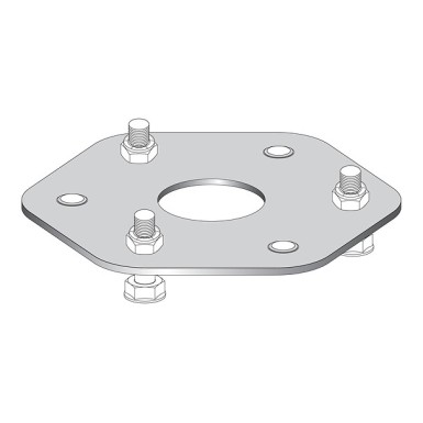 XUSZFB1 - Telemecanique Safety light curtains XUSL, Column Simple fixing base - Telemecanique - Telemecanique Safety light curtains XUSL, Column Simple fixing base - Telemecanique - 0