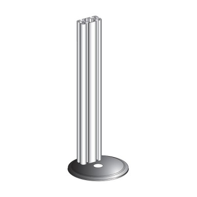 XUSZSS125 - Telemecanique Safety light curtains XUSL, Column without mirror 1200 mm for light curtains - Telemecanique - Telemecanique Safety light curtains XUSL, Column without mirror 1200 mm for light curtains, Hp = 1210 mm - Telemecanique - 0