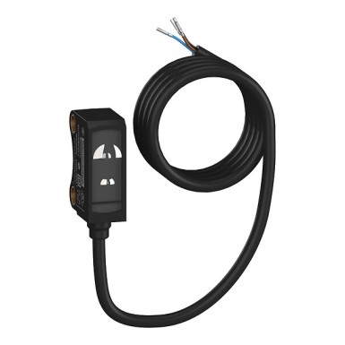 XUT7ABPXL2 - Telemecanique - Photoelectric sensors XUT7, BGS Fixed, Blue light, Sn 50mm, PNP, Cable 2m