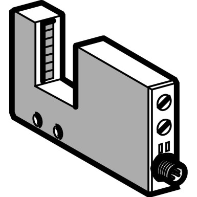 XUVF30M8 - Photoelectric sensors XU, XUV, frame, 30X30mm, 12...24 VDC, M8 - Schneider Electric - Photoelectric sensors XU, XUV, frame, 30X30mm, 12...24 VDC, M8 - Schneider Electric - 0