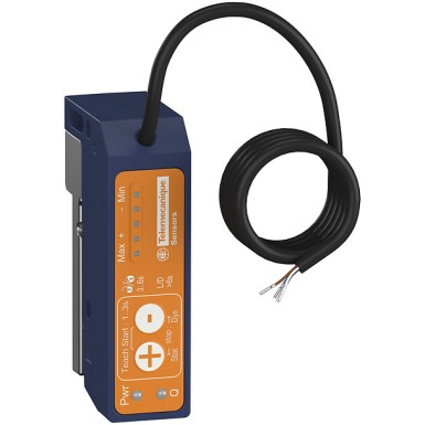 XUVU04M3PL2 - Ultrasonic label fork Depth 60mm Sn3mm PNP IOLink Cable 2m - Telemecanique - Ultrasonic label fork Depth 60mm Sn3mm PNP IOLink Cable 2m - Telemecanique - 0