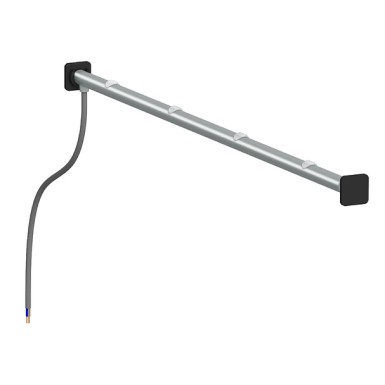 XUY422CC3D2 - Telemecanique - Photoelectric sensors XU, Roller Sensor 422 mm N3, P108 IP65 Diam 8 Cable 2 m,Wires