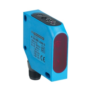 XUYPCO925L1ANSP - Photoelectric sensors XU, XUY, diffuse, analog laser, Sn 60 mm, 12...24 VDC, M12 - Schneider Electric - Photoelectric sensors XU, XUY, diffuse, analog laser, Sn 60 mm, 12...24 VDC, M12 - Schneider Electric - 0