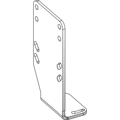 XUZASK003 - Fixing bracket, Photoelectric sensors XU, accessory for sensor, XUK, metal, for XUL substitution - Schneider Electric - Fixing bracket, Photoelectric sensors XU, accessory for sensor, XUK, metal, for XUL substitution - Schneider Electric - 0