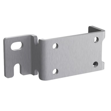 XUZASM02 - Telemecanique - Photoelectric sensors XU, accessory for sensor, XUM, Wrap around horizontal mounting bracket, for pre-cabled sensors, with 2 M3 screws