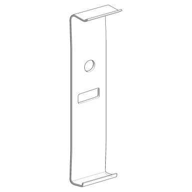 XUZMSV10 - Photoelectric sensors XU, accessory for sensor, XUM, vertical diaphragm, Sn 3 m - Schneider Electric - Photoelectric sensors XU, accessory for sensor, XUM, vertical diaphragm, Sn 3 m - Schneider Electric - 0