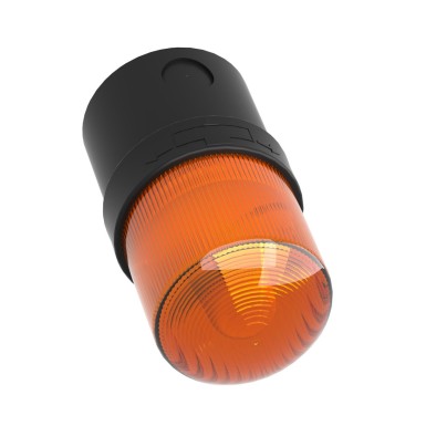 XVBL4B5 - Illuminated beacon, Harmony XVB, plastic, orange, 70mm, flashing, incandescent with BA15d base, 24V AC - Schneider Electric - Illuminated beacon, Harmony XVB, plastic, orange, 70mm, flashing, incandescent with BA15d base, 24V AC - Schneider Electric - 2