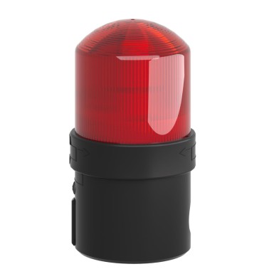 XVBL4M4 - Illuminated beacon, Harmony XVB, plastic, red, 70mm, flashing, incandescent with BA15d base, 48…230V AC - Schneider Electric - Illuminated beacon, Harmony XVB, plastic, red, 70mm, flashing, incandescent with BA15d base, 48…230V AC - Schneider Electric - 2