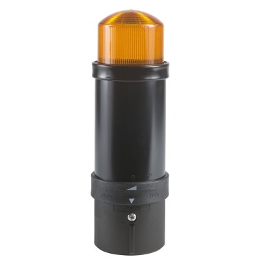 XVBL6B5 - Illuminated beacon, Harmony XVB, plastic, orange, 70mm, flashing, integral flash discharge tube, 5 joule, 24V AC DC - Schneider Electric - Illuminated beacon, Harmony XVB, plastic, orange, 70mm, flashing, integral flash discharge tube, 5 joule, 24V AC DC - Schneider Electric - 0