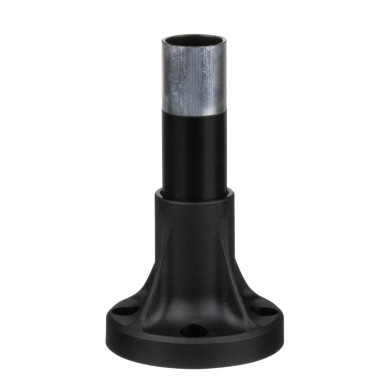 XVBZ02 - Harmony XVB, Fixing base for modular tower lights, plastic, Ш70, 80mm black aluminium support tube + black fixing plate - Schneider Electric - Harmony XVB, Fixing base for modular tower lights, plastic, Ш70, 80mm black aluminium support tube + black fixing plate - Schneider Electric - 2