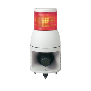 XVC1B1HK - Monolithic precabled tower light, Harmony XVC, plastic, red, 100mm, steady or flashing, with siren, 24V DC - Schneider Electric - Monolithic precabled tower light, Harmony XVC, plastic, red, 100mm, steady or flashing, with siren, 24V DC - Schneider Electric - 0