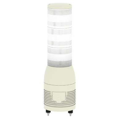 XVC1B3HK - Harmony XVC, Monolithic precabled tower light, plastic, red orange green, Ш100, steady or flashing, siren 0...102 dB, 24 V DC - Schneider Electric - Harmony XVC, Monolithic precabled tower light, plastic, red orange green, Ш100, steady or flashing, siren 0...102 dB, 24 V DC - Schneider Electric - 2