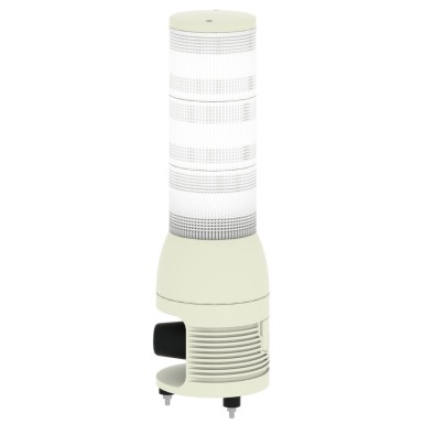 XVC1B3HK - Harmony XVC, Monolithic precabled tower light, plastic, red orange green, Ш100, steady or flashing, siren 0...102 dB, 24 V DC - Schneider Electric - Harmony XVC, Monolithic precabled tower light, plastic, red orange green, Ш100, steady or flashing, siren 0...102 dB, 24 V DC - Schneider Electric - 3