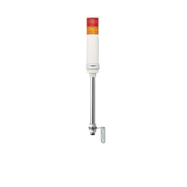 XVC4B25S - Harmony XVC, Monolithic precabled tower light, plastic, red orange, Ш40, tube mounting, steady or flashing, buzzer, IP23, 24 V AC/DC - Schneider Electric - Harmony XVC, Monolithic precabled tower light, plastic, red orange, Ш40, tube mounting, steady or flashing, buzzer, IP23, 24 V AC/DC - Schneider Electric - 0