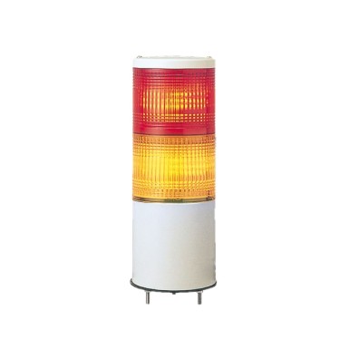 XVC4B2K - Monolithic precabled tower light, Harmony XVC, plastic, red orange, 40mm, base mounting, steady, IP54, 24V AC DC - Schneider Electric - Monolithic precabled tower light, Harmony XVC, plastic, red orange, 40mm, base mounting, steady, IP54, 24V AC DC - Schneider Electric - 0