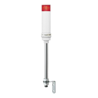 XVC6B15S - Harmony XVC, Monolithic precabled tower light, plastic, red, Ш60, tube mounting, steady or flashing, buzzer, IP23, 24 V AC/DC - Schneider Electric - Harmony XVC, Monolithic precabled tower light, plastic, red, Ш60, tube mounting, steady or flashing, buzzer, IP23, 24 V AC/DC - Schneider Electric - 0