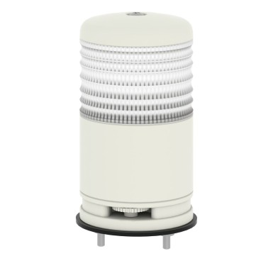 XVC6B15SK - Harmony XVC, Monolithic precabled tower light, plastic, red, Ш60, base mounting, steady or flashing, buzzer, IP54, 24 V AC/DC - Schneider Electric - Harmony XVC, Monolithic precabled tower light, plastic, red, Ш60, base mounting, steady or flashing, buzzer, IP54, 24 V AC/DC - Schneider Electric - 1