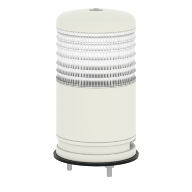 XVC6B15SK - Harmony XVC, Monolithic precabled tower light, plastic, red, Ш60, base mounting, steady or flashing, buzzer, IP54, 24 V AC/DC - Schneider Electric - Harmony XVC, Monolithic precabled tower light, plastic, red, Ш60, base mounting, steady or flashing, buzzer, IP54, 24 V AC/DC - Schneider Electric - 3