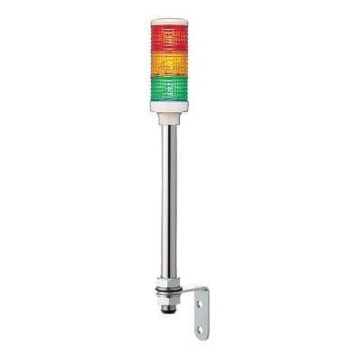 XVC6B3 - Monolithic precabled tower light, Harmony XVC, plastic, red orange green, 60mm, tube mounting, steady, IP23, 24V AC DC - Schneider Electric - Monolithic precabled tower light, Harmony XVC, plastic, red orange green, 60mm, tube mounting, steady, IP23, 24V AC DC - Schneider Electric - 0