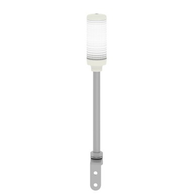 XVC6B3 - Monolithic precabled tower light, Harmony XVC, plastic, red orange green, 60mm, tube mounting, steady, IP23, 24V AC DC - Schneider Electric - Monolithic precabled tower light, Harmony XVC, plastic, red orange green, 60mm, tube mounting, steady, IP23, 24V AC DC - Schneider Electric - 1