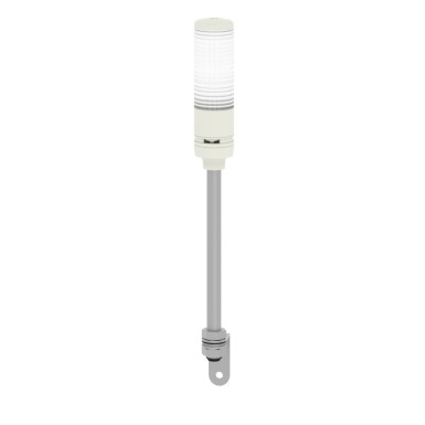 XVC6B35S - Harmony XVC, Monolithic precabled tower light, plastic, red orange green, Ш60, tube mounting, steady or flashing, buzzer, IP23, 24 V AC/DC - Schneider Electric - Harmony XVC, Monolithic precabled tower light, plastic, red orange green, Ш60, tube mounting, steady or flashing, buzzer, IP23, 24 V AC/DC - Schneider Electric - 2