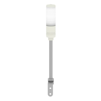 XVC6B35S - Harmony XVC, Monolithic precabled tower light, plastic, red orange green, Ш60, tube mounting, steady or flashing, buzzer, IP23, 24 V AC/DC - Schneider Electric - Harmony XVC, Monolithic precabled tower light, plastic, red orange green, Ш60, tube mounting, steady or flashing, buzzer, IP23, 24 V AC/DC - Schneider Electric - 3