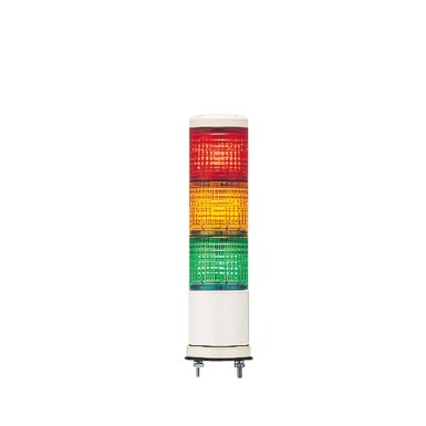 XVC6B3K - Monolithic precabled tower light, Harmony XVC, plastic, red orange green, 60mm, base mounting, steady, IP54, 24V AC DC - Schneider Electric - Monolithic precabled tower light, Harmony XVC, plastic, red orange green, 60mm, base mounting, steady, IP54, 24V AC DC - Schneider Electric - 0