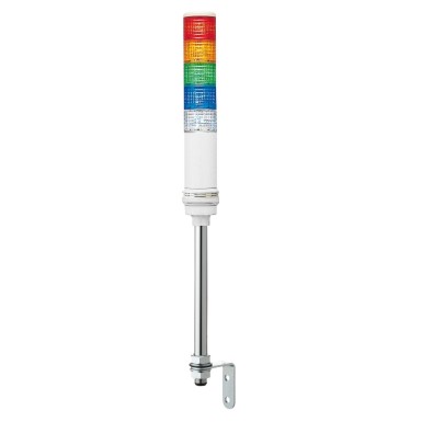 XVC6B55S - Harmony XVC, Monolithic precabled tower light, plastic, red orange green blue clear, Ш60, tube mounting, steady or flashing, buzzer, IP23, 24 V AC/DC - Schneider Electric - Harmony XVC, Monolithic precabled tower light, plastic, red orange green blue clear, Ш60, tube mounting, steady or flashing, buzzer, IP23, 24 V AC/DC - Schneider Electric - 0