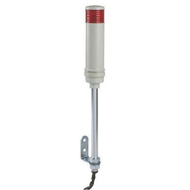 XVC6M1 - Harmony XVC, Monolithic precabled tower light, plastic, red, Ш60, tube mounting, steady, IP23, 100...240 V AC - Schneider Electric - Harmony XVC, Monolithic precabled tower light, plastic, red, Ш60, tube mounting, steady, IP23, 100...240 V AC - Schneider Electric - 0