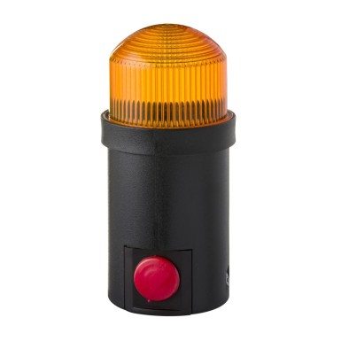 XVDLS35 - Harmony XVDLS, Monolithic tower light, plastic, orange, Ш45, steady, incandescent bulb BA 15d base, <= 230 V - Schneider Electric - Harmony XVDLS, Monolithic tower light, plastic, orange, Ш45, steady, incandescent bulb BA 15d base, <= 230 V - Schneider Electric - 0